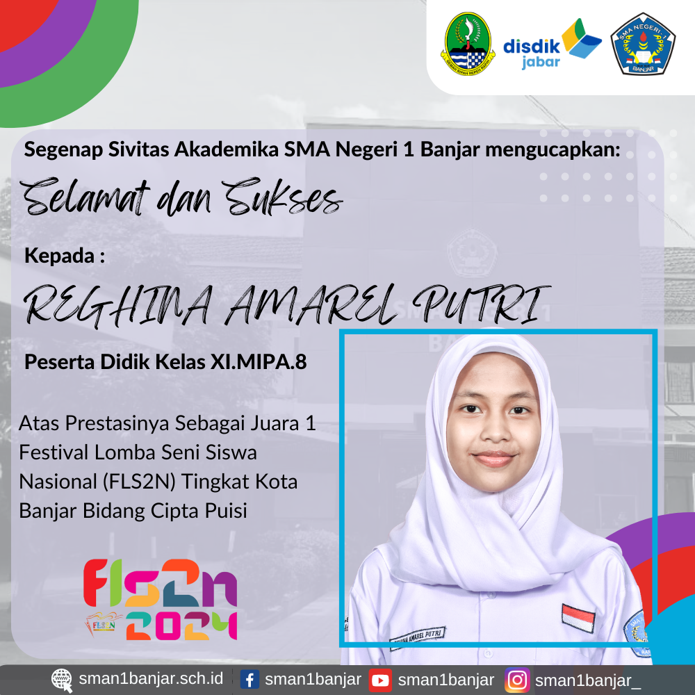 Juara 1 FLS2N-Cipta Puisi Tingkat Kota Banjar